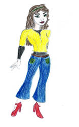 Girl With Yellow Shirt.