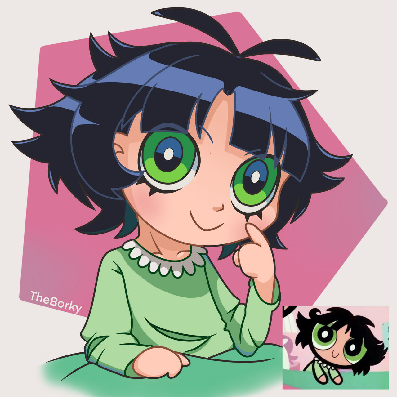 Buttercup (PPG) Redraw by TheBorky on DeviantArt