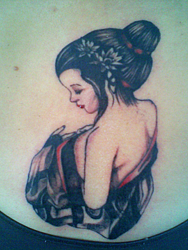 geisha tattoo