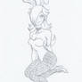 Rosalina the Sexy Bunny! (sketch)