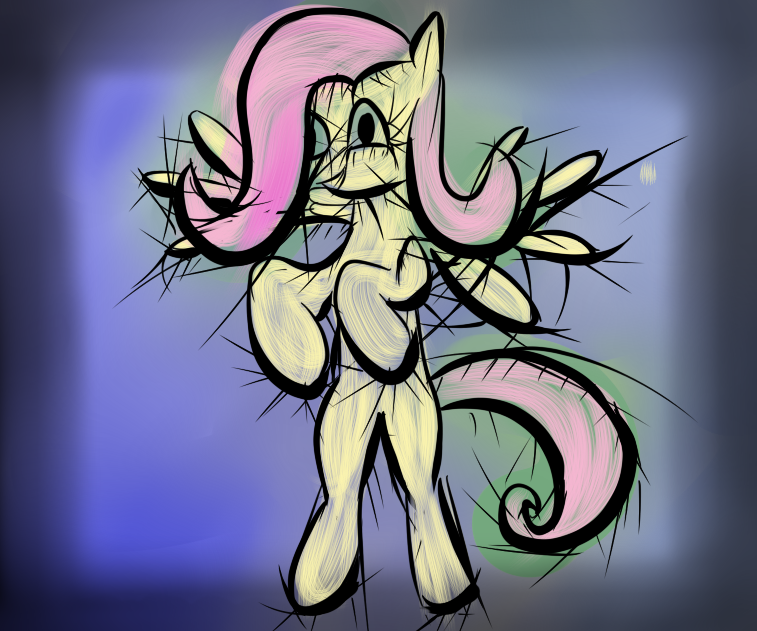 Fluttershy: Morph Into Form of Porcupine!