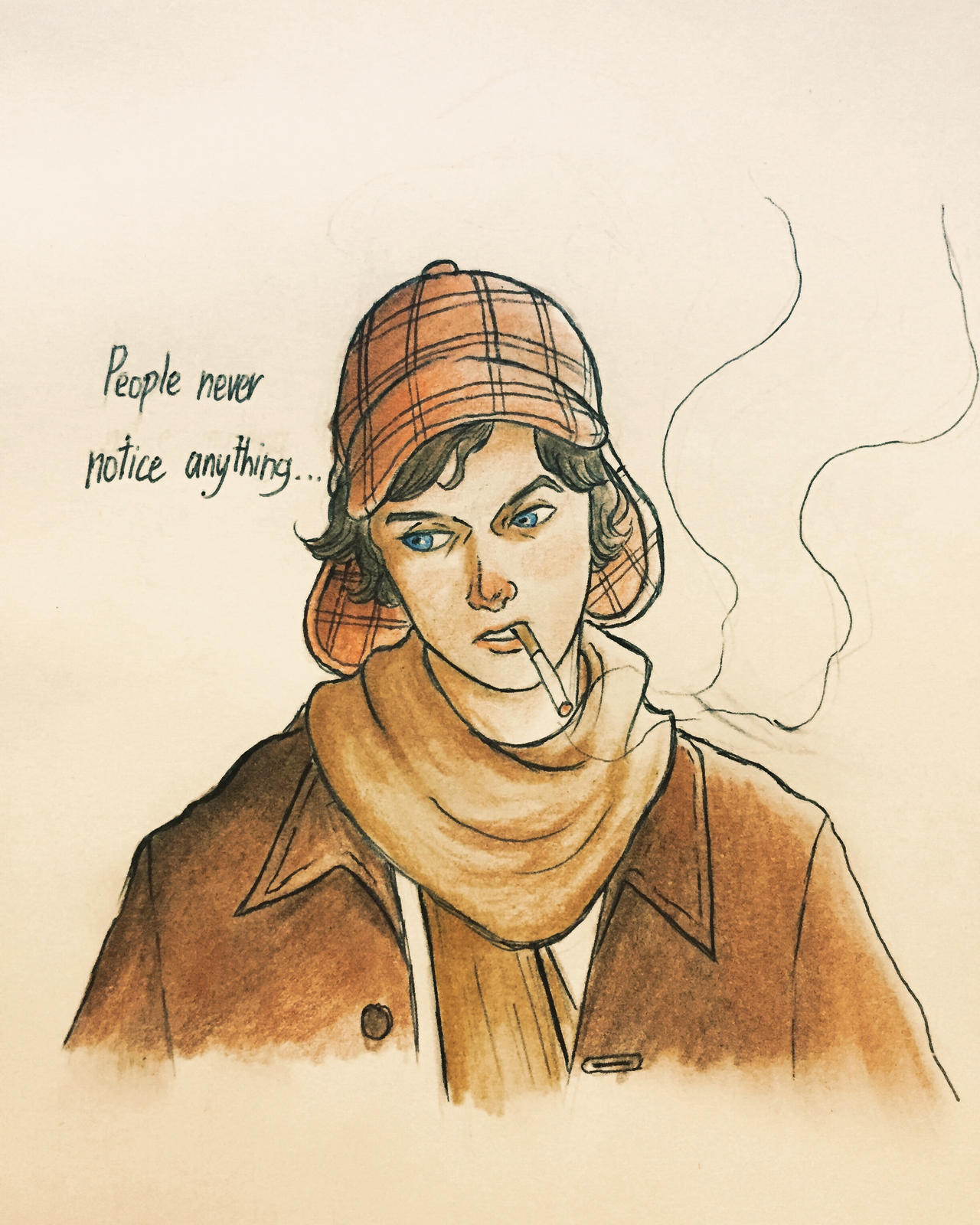 Holden from Catcher in the Rye by BoutsOfHysteria on DeviantArt