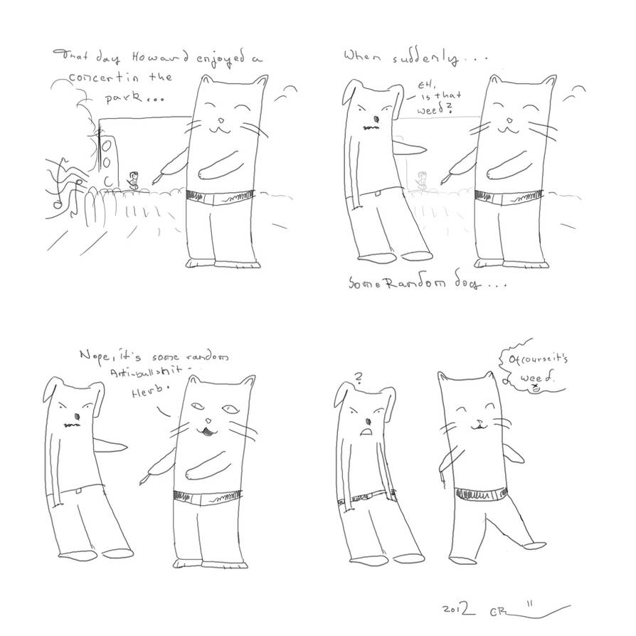 Howard The Cat # 2: The Concert by Wormed on DeviantArt