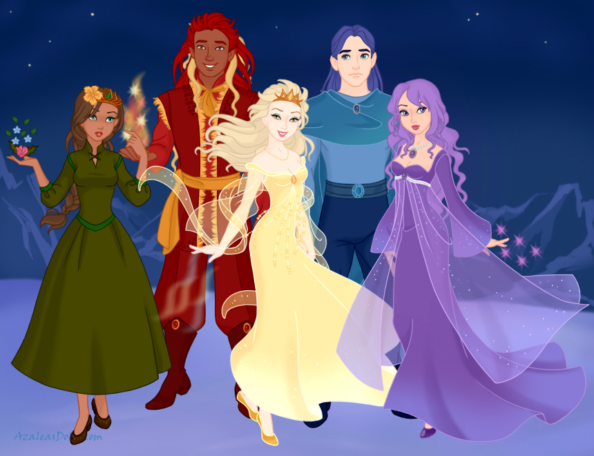 Earth, Fire, Air, Water and Aether - Snow Queen by DionneJinn on DeviantArt Earth, Fire, Air, Water and Aether - Snow Queen by DionneJinn on DeviantArt
