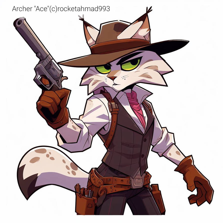 Archer the wildcat by rocketahmad993 on DeviantArt