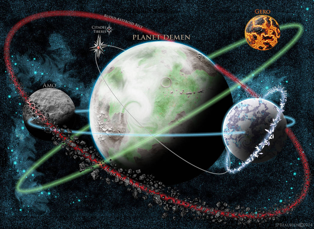 Demen Orbital Map by JPBeaubien