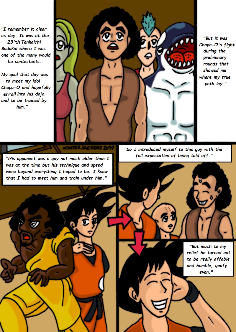 Dragonball Comic: the legend of Mr. Satan