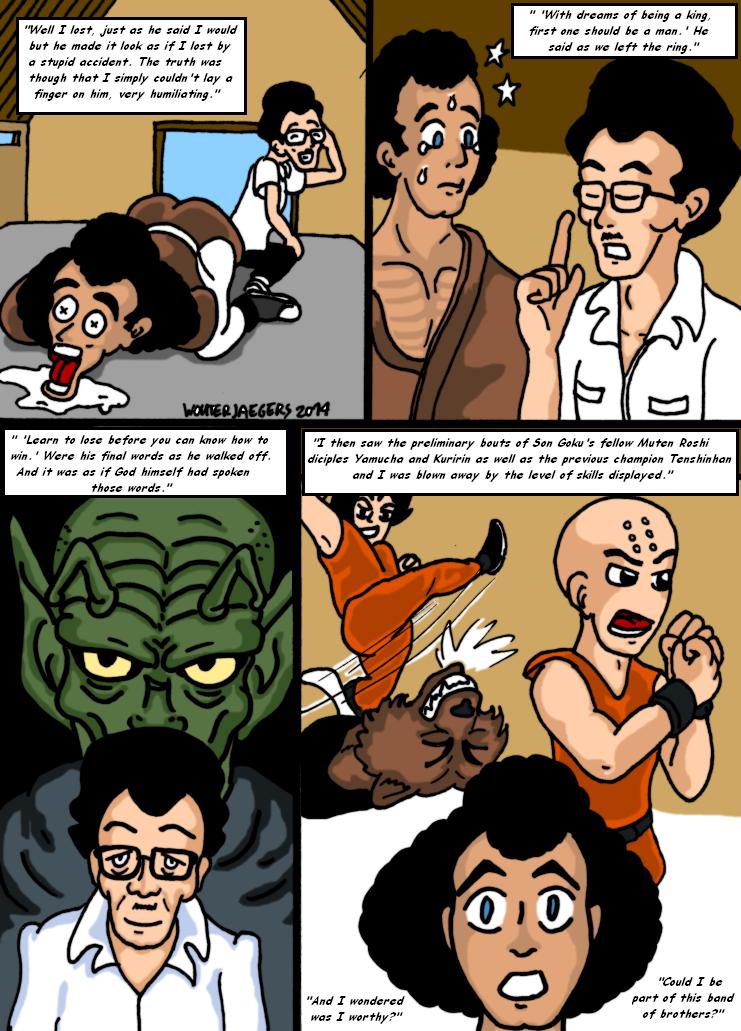 Dragonball Comic: the legend of Mr. Satan page 3