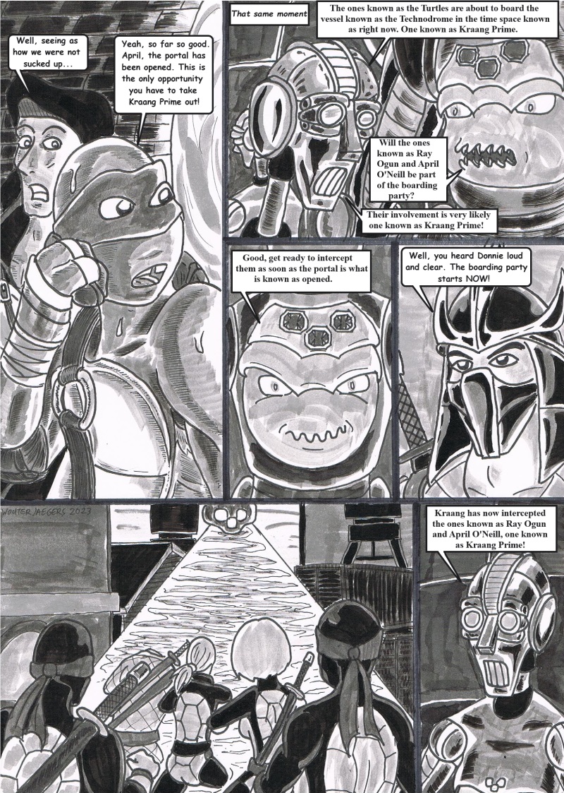 Fan Comic] New Fan Comic TMNT 2012 The full 80% - Page 17 - The  Technodrome Forums