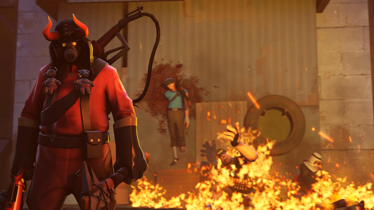 Meet the Pyro by ScorpionSFM on DeviantArt