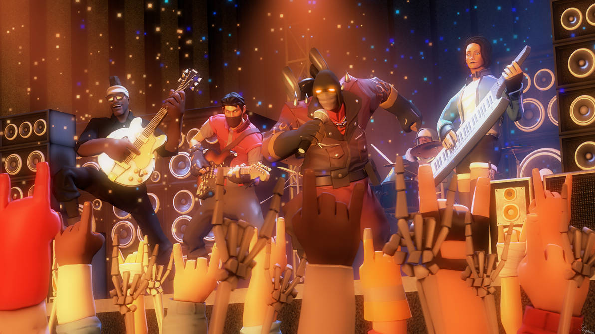 Rock Band TF2 by ScorpionSFM on DeviantArt
