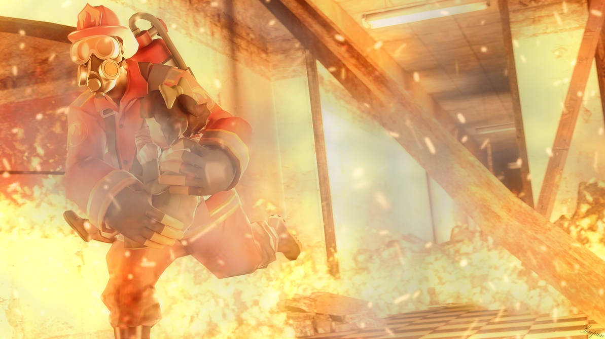 Splatoon Firefighter Firefighter by ScorpionSFM on DeviantArt