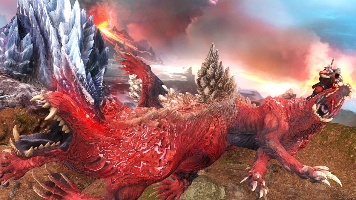 Odogaron Retsuko Hunting Odogaron by ScorpionSFM on DeviantArt