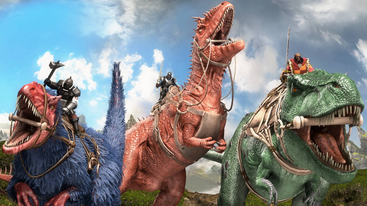 Dino Rider by ScorpionSFM on DeviantArt