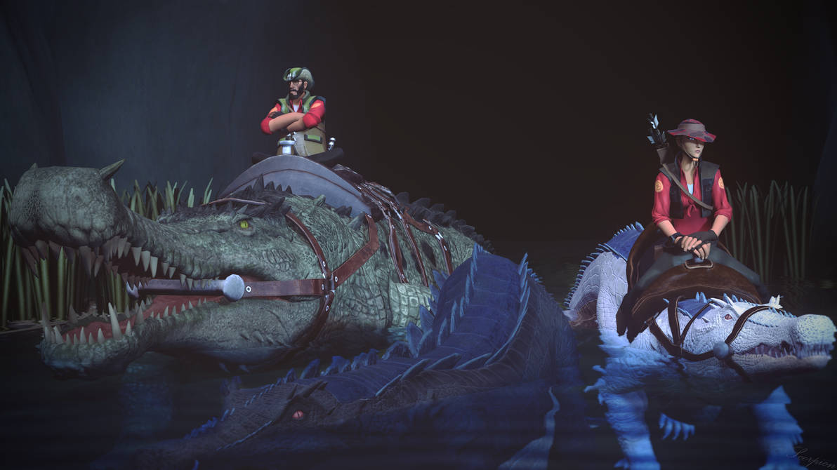 Crocodile Rider by ScorpionSFM on DeviantArt