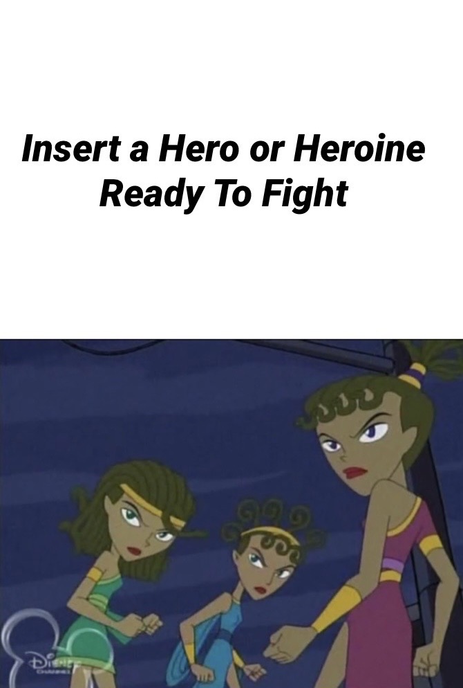 Who Faces The Gorgon Sisters Meme Template By Masedog78 On Deviantart Who Faces The Gorgon Sisters Meme Template By Masedog78 On Deviantart