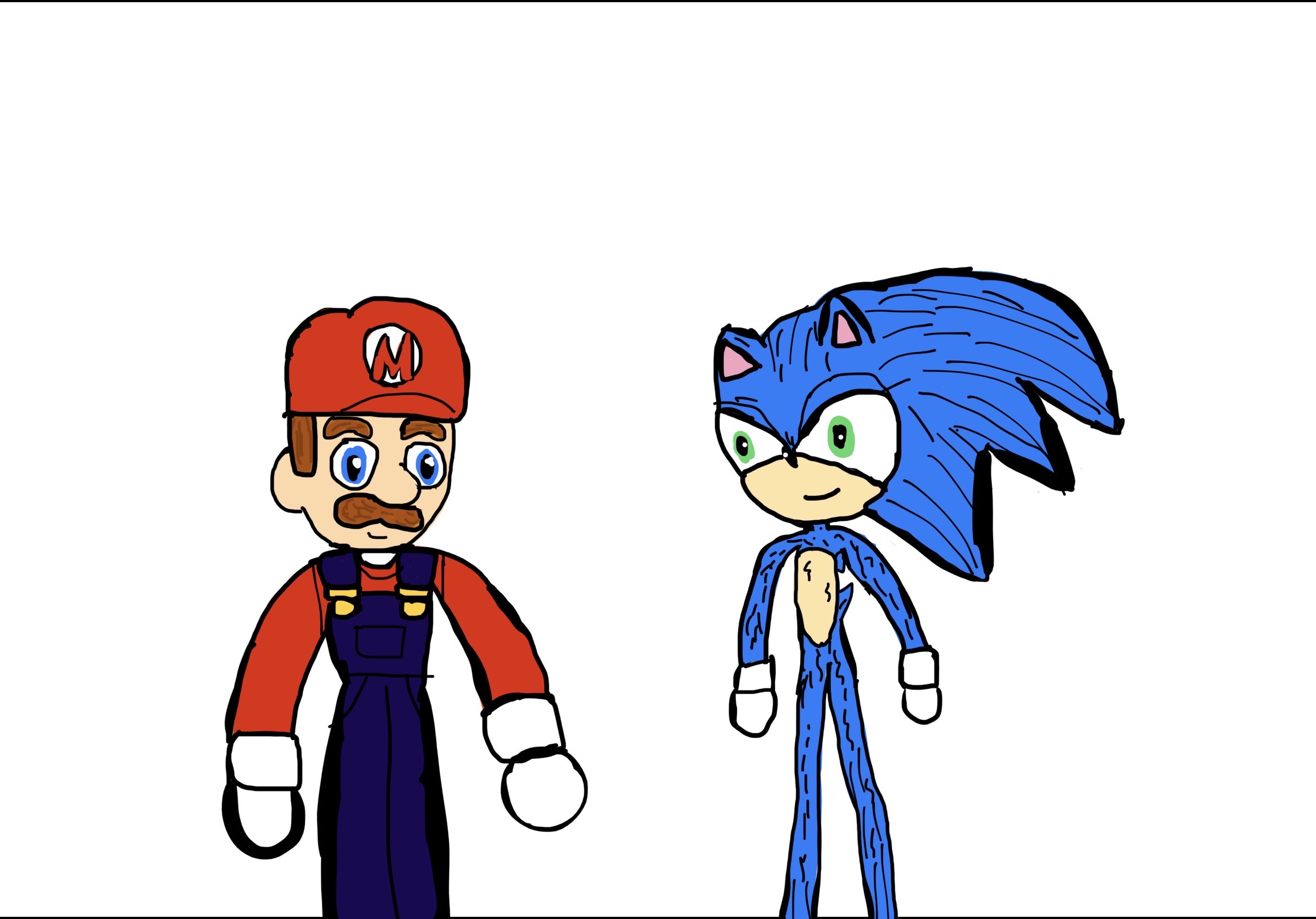 Mario Movie 2023 And Sonic Movie 2 Crossover by OliviaRoseSmith on  DeviantArt