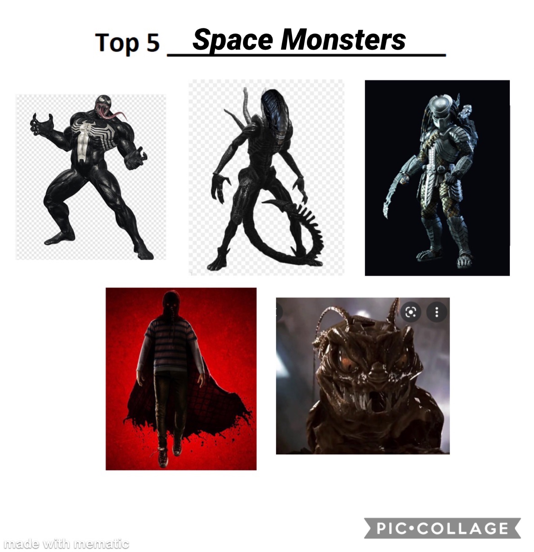 Top 5 Monsters