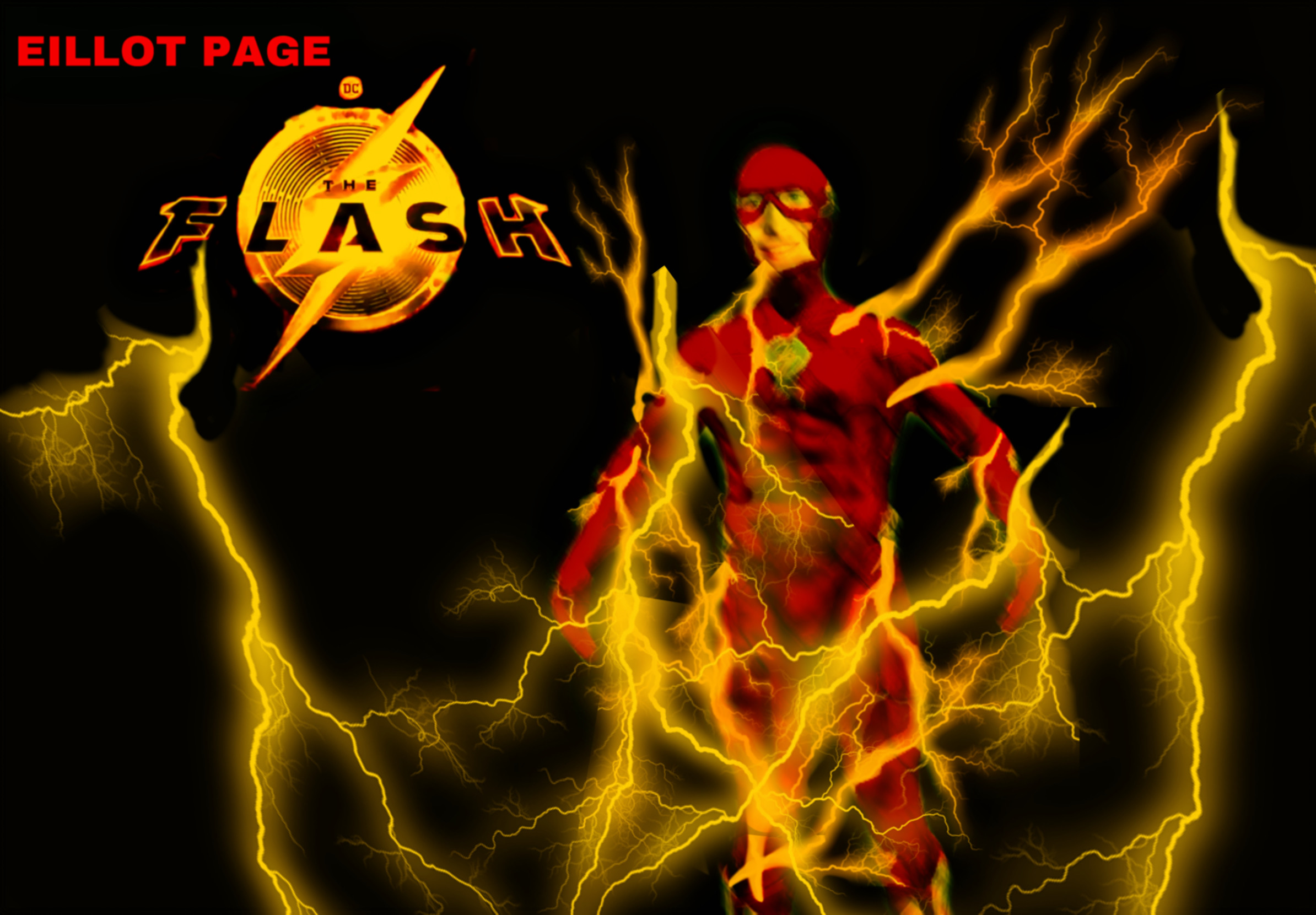 Elliot Page As The Flash 2023 Poster by masedog78 on DeviantArt