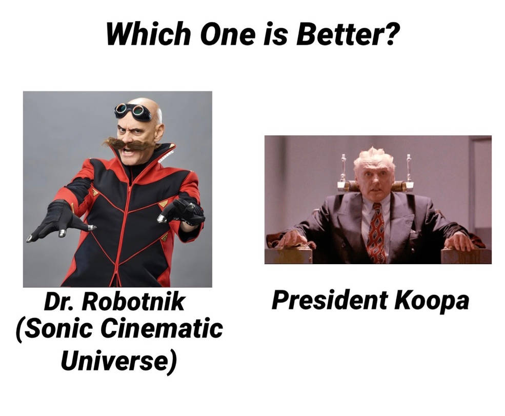 Which One is Better Dr Robotnik or President Koopa by masedog78 on ...