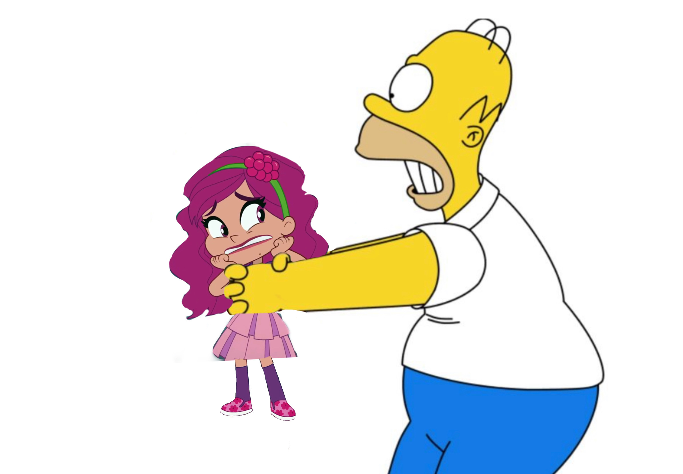 Homer Raspberry Homer Vs Raspberry by masedog78 on DeviantArt