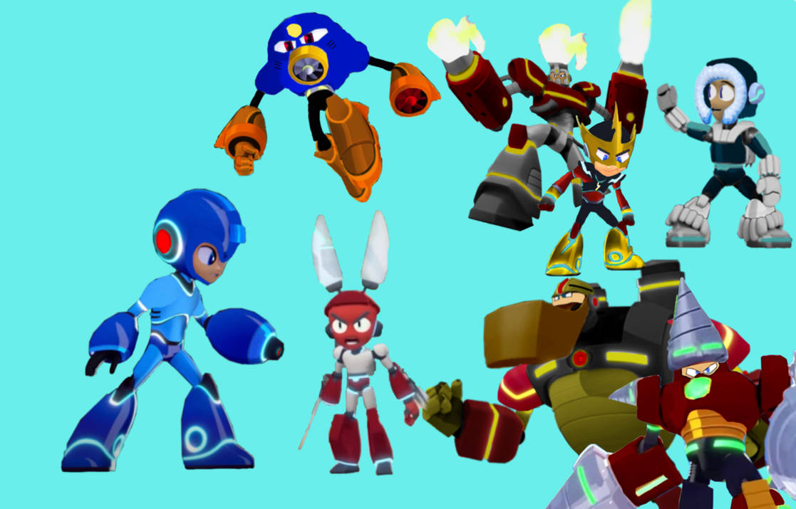 How Mega Man Fully Charged Shouldve been V2 by masedog78 on DeviantArt