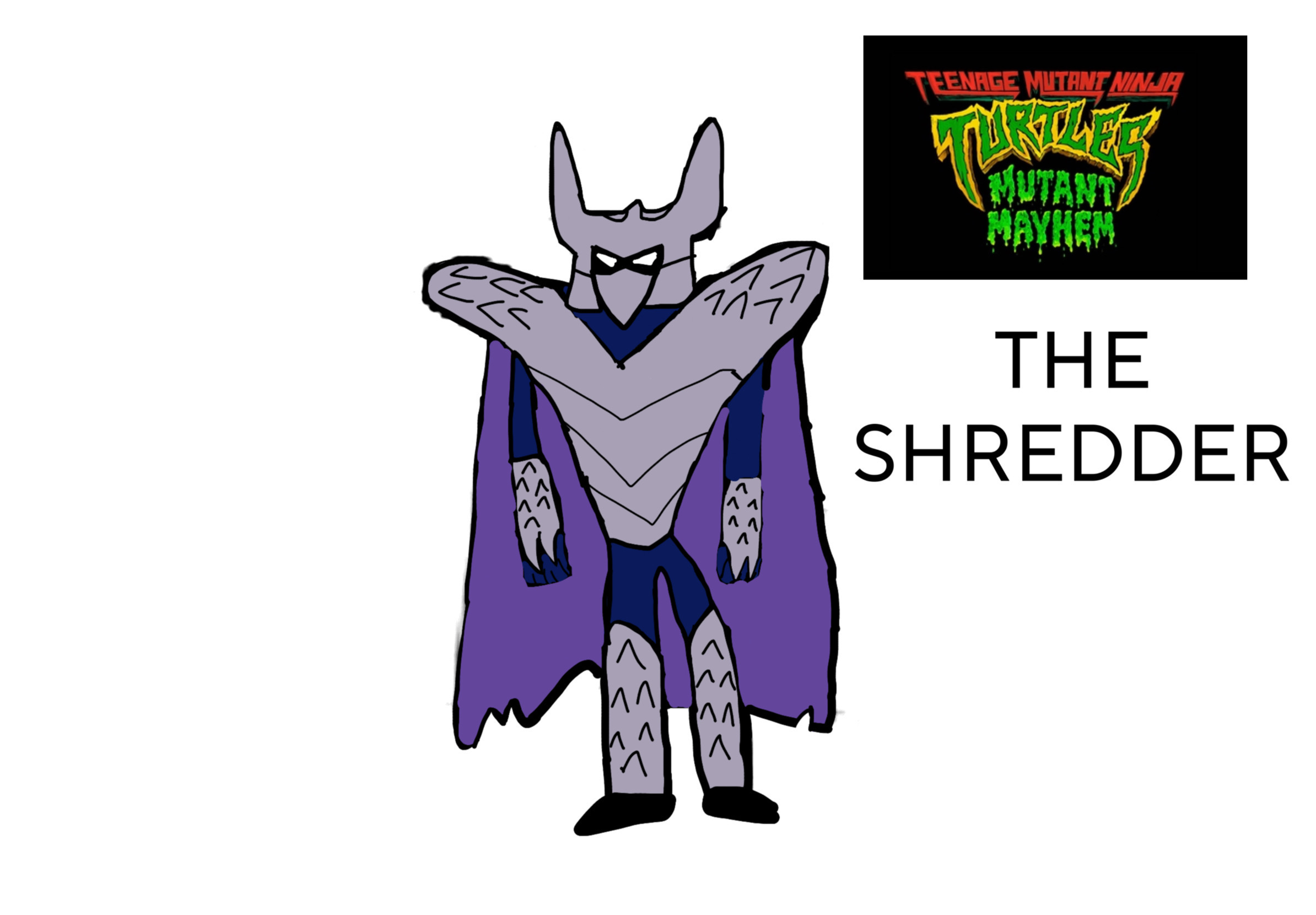 Shredder TMNT Mutant Mayhem Concept by masedog78 on DeviantArt