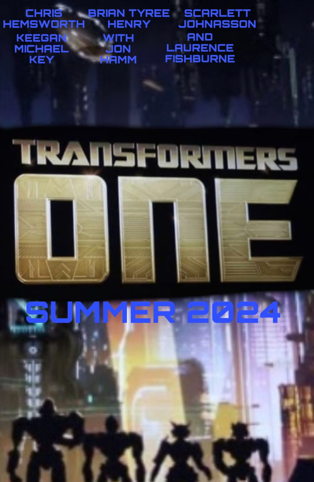 Transformers One Poster FanMade by masedog78 on DeviantArt