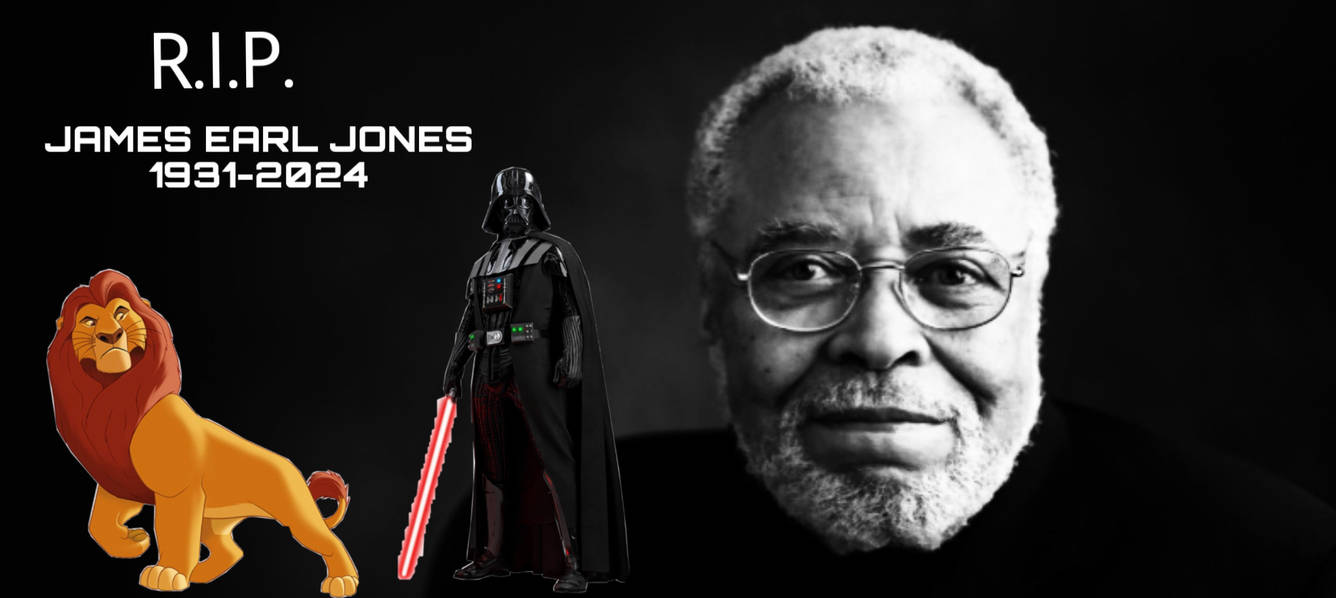 James Jones Rip R.I.P. James Earl Jones 1931-2024 by masedog78 on DeviantArt