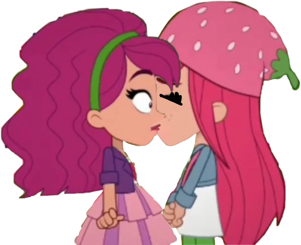 Strawbery Shortcake Raspberry Strawberry Shortcake X Raspberry Tart Kiss Png by masedog78 on DeviantArt