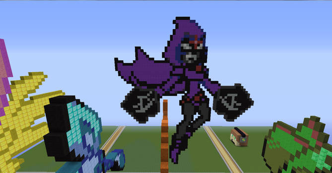 Raven Pixel Art