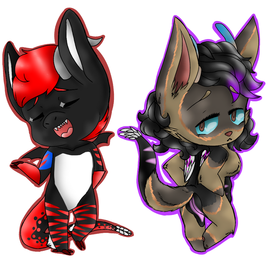 Two Chibi Talking Two chibis :3 by bluerose1320 on DeviantArt