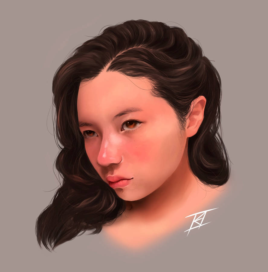 Deviantart Photo Realism Realism/Semi-realism self-portrait by Kaimykatz on DeviantArt