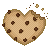 Heart Cookie Free Icon