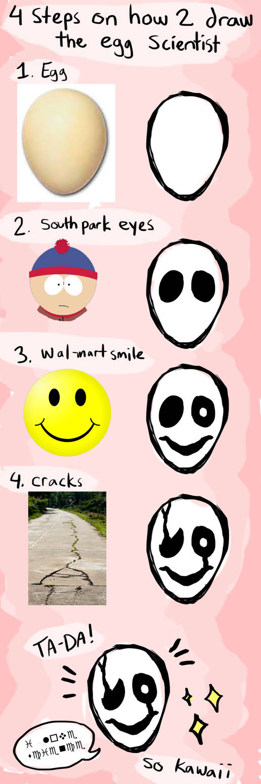 Gaster Simple 4 simple steps on how 2 draw gaster by Itachei on DeviantArt