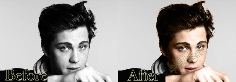 BeforeAfter Logan Lerman