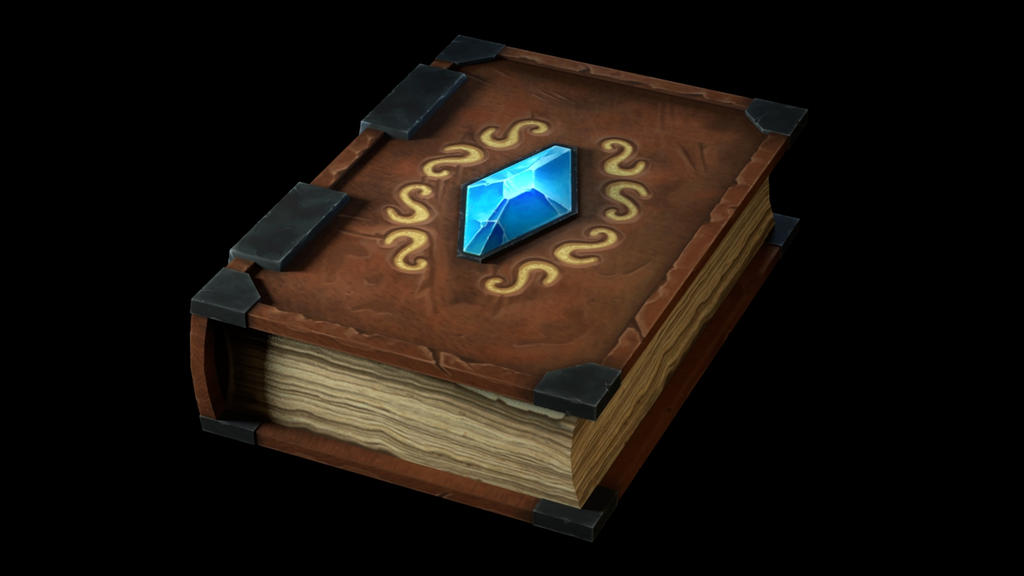 Magic Book - Final Render by AdrianRWalker on DeviantArt