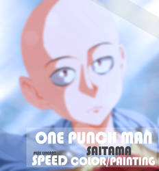 One Punch Man Saitama - SPEED COLOR and LINEART