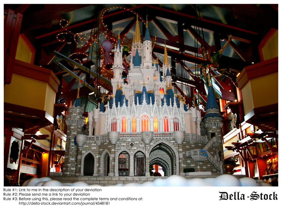 Disney Model Castle.5 by Della-Stock on DeviantArt