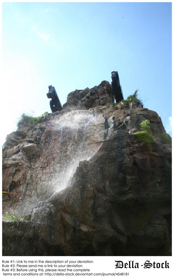 Rainforest Cafe Waterfall.11