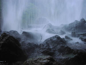 Blue Waterfall