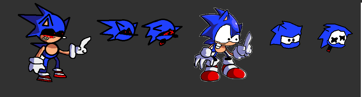 Sonic.exe full sprite sheet .:reuploaded:. by Johnny-HedgeWolf on DeviantArt