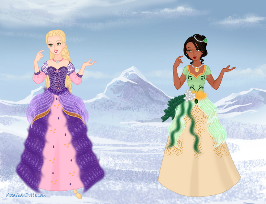 AzaleasDolls SnowQueenScene - Disney Princesses 3 by CheshireScalliArt on  DeviantArt