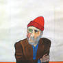 Painting Charles Bukowski, Listening to Tom Waits