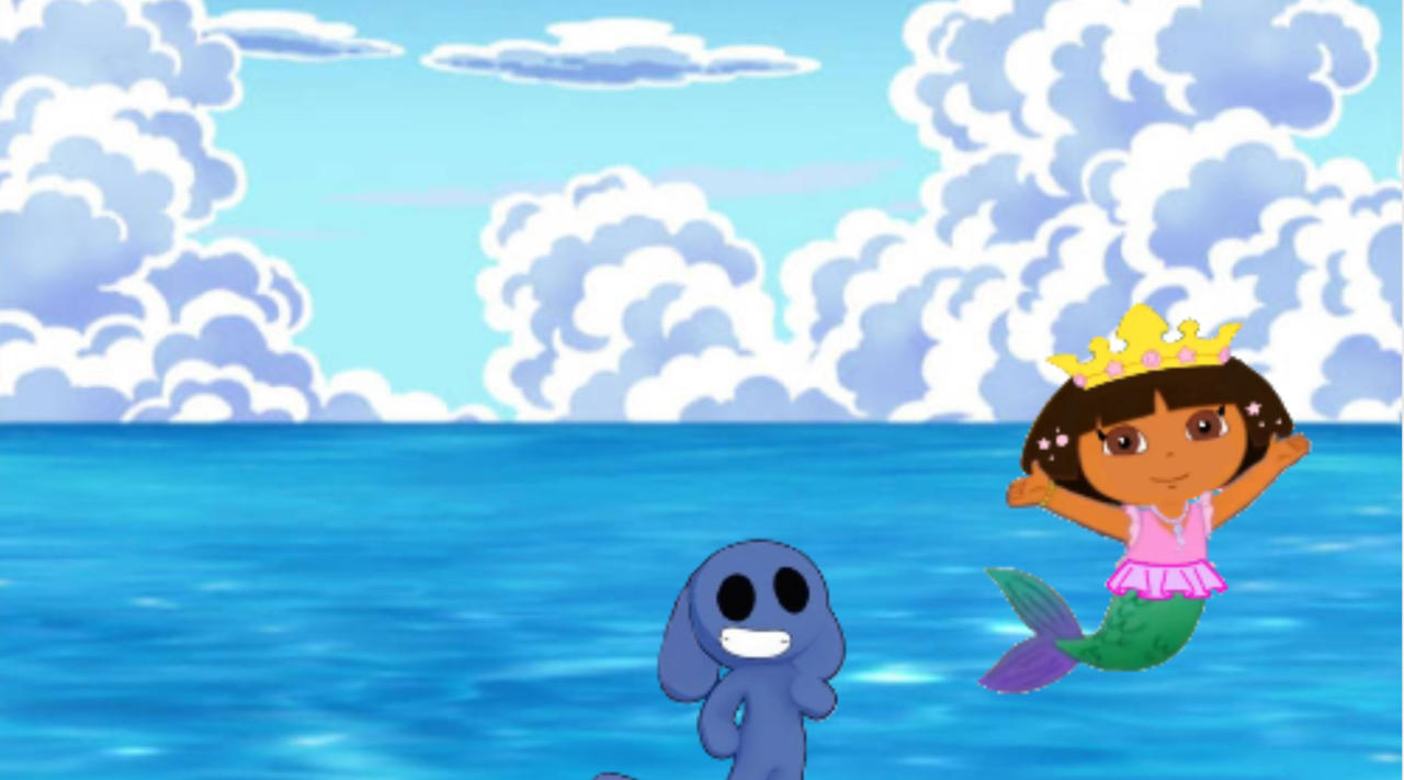 Cabbit Blue jean-francois is blue Cabbit swim ocean blue by ShawnTheNoellaFan on ...