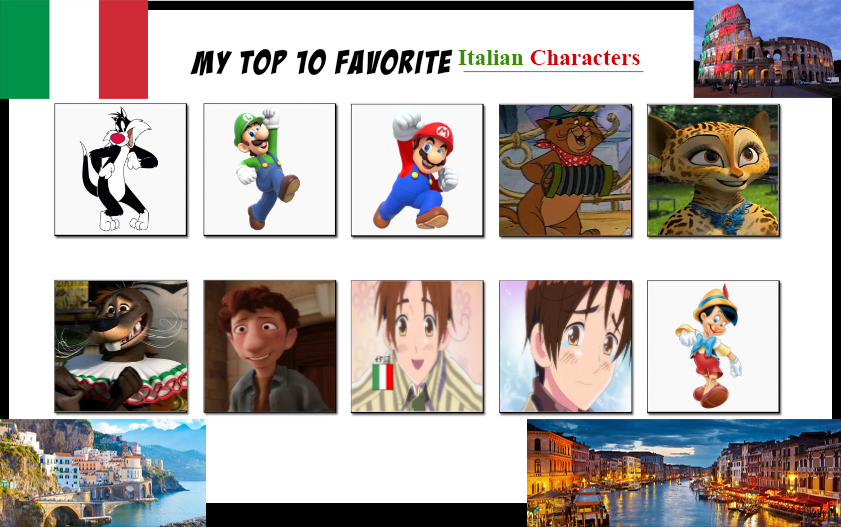 Vivid Famous Italian Cartoon Characters Moment Collection Vivid Famous Italian Cartoon Characters Moment Collection