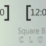 Square Bracket Clock Concept
