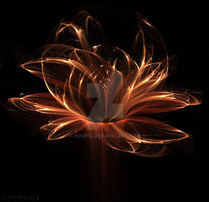 Fiery Lily Fractal