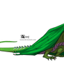 Green Westeros dragon