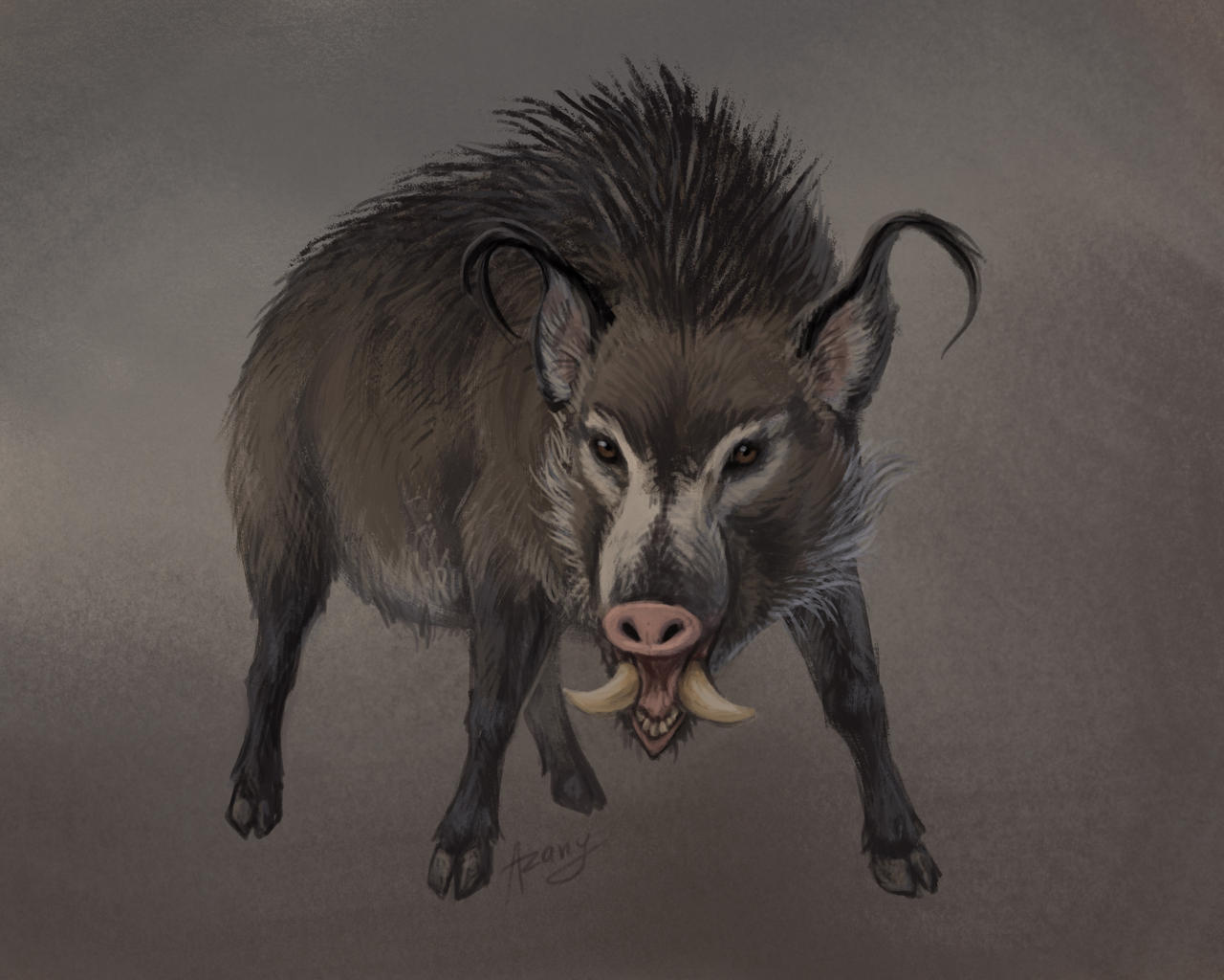 Boar Monkey Deviantart Boar by Azany on DeviantArt